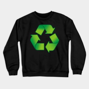 Recycling Symbol Crewneck Sweatshirt